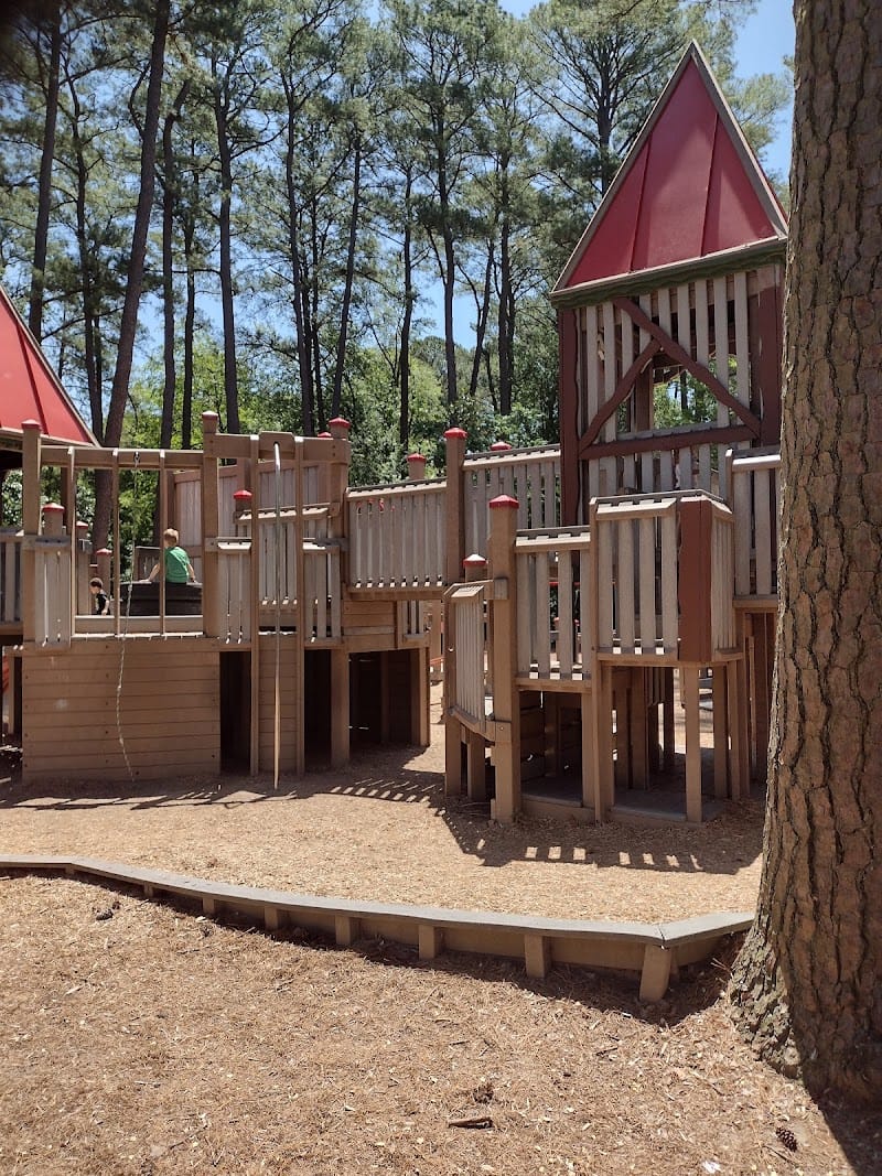 Ben's Red swings playground photo 1